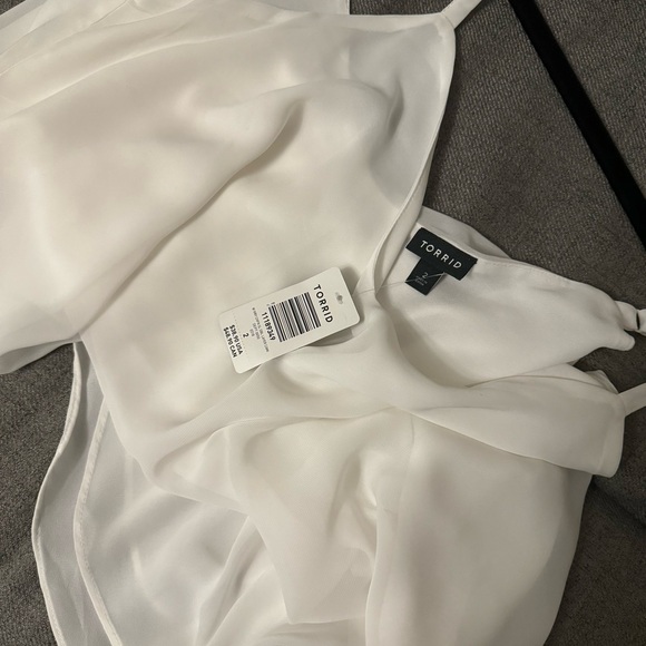 Torrid Flowy Semi Sheer Layered Cami - Picture 2 of 3